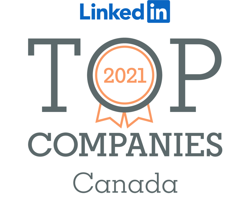 Linkedin Top Companies Canada list